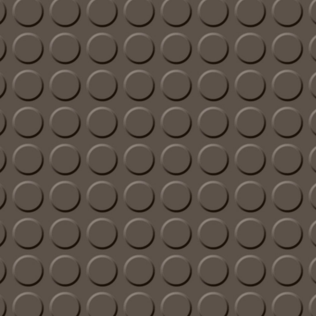 Flexco Flextones Radial High Profile 18" x 18" Rubber Tile