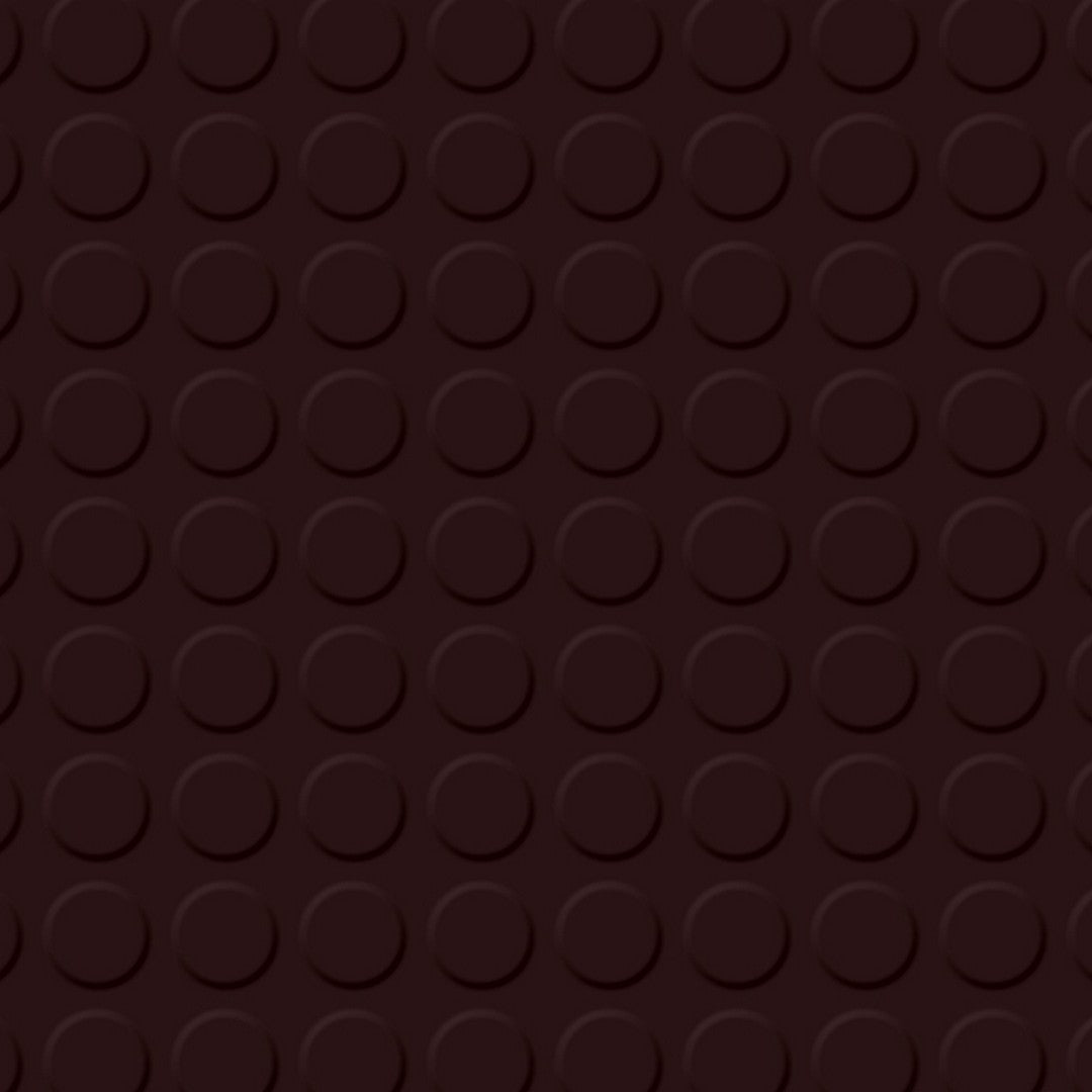 Flexco Flextones Radial High Profile 18" x 18" Rubber Tile