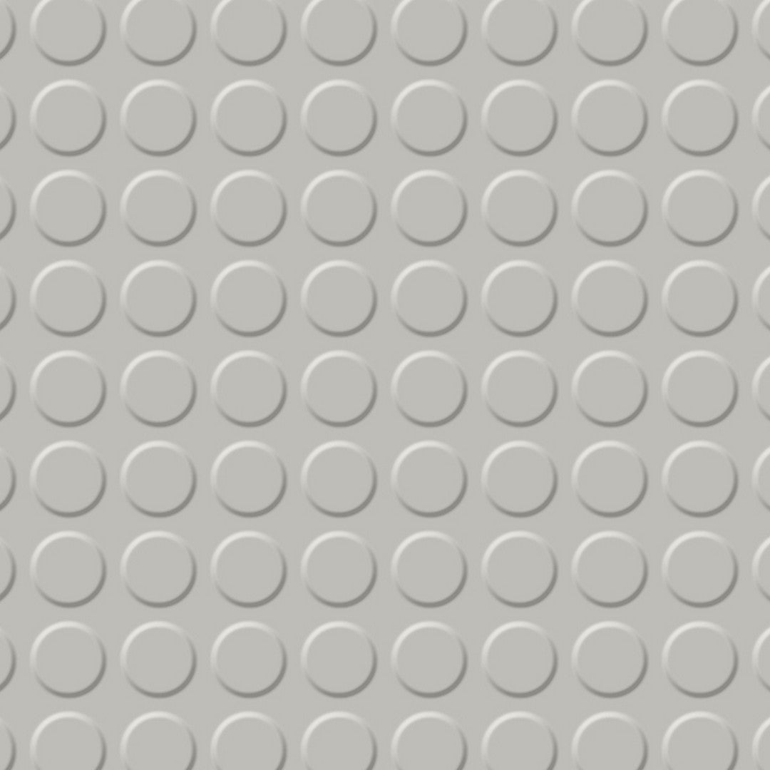 Flexco Flextones Radial High Profile 18" x 18" Rubber Tile