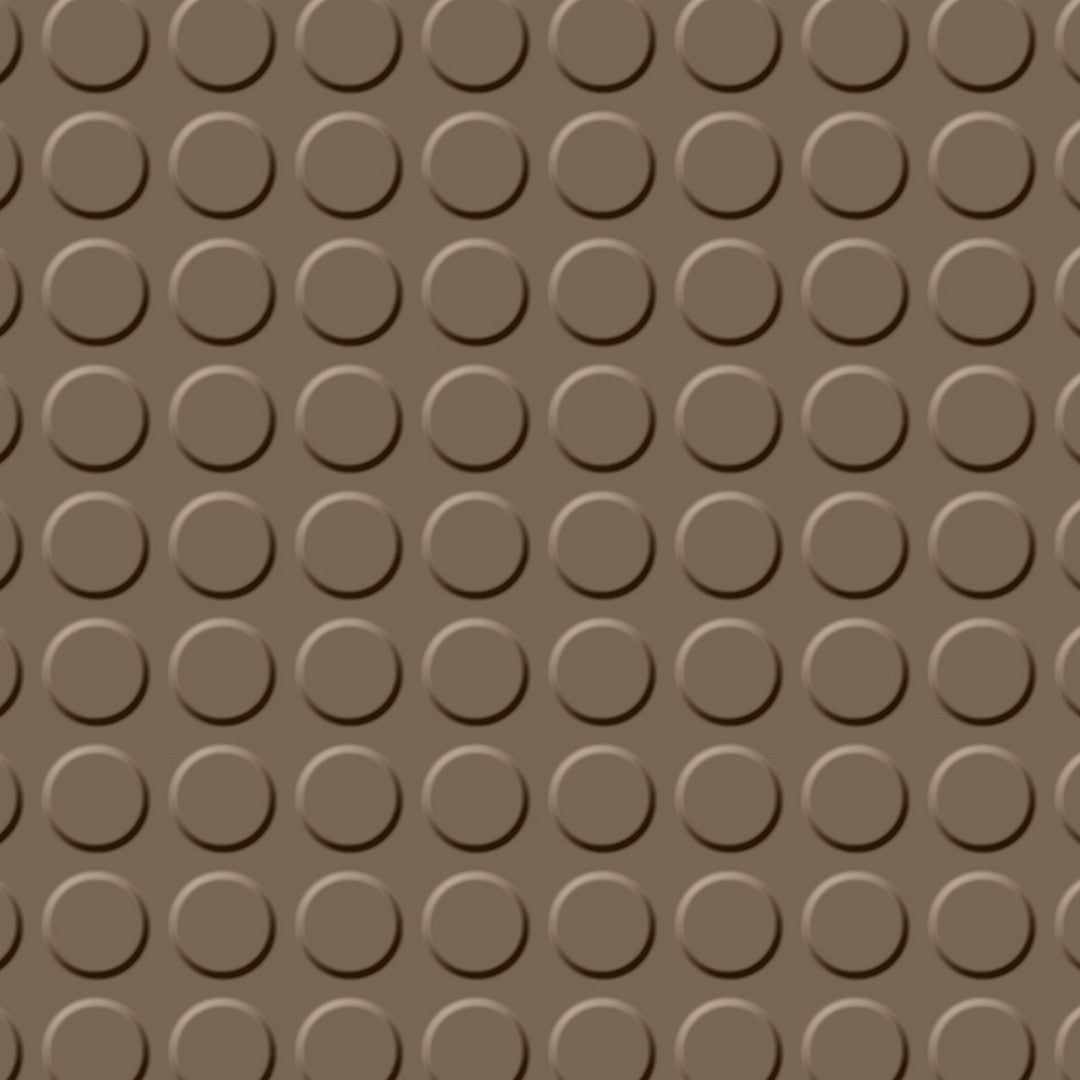 Flexco Flextones Radial High Profile 18" x 18" Rubber Tile