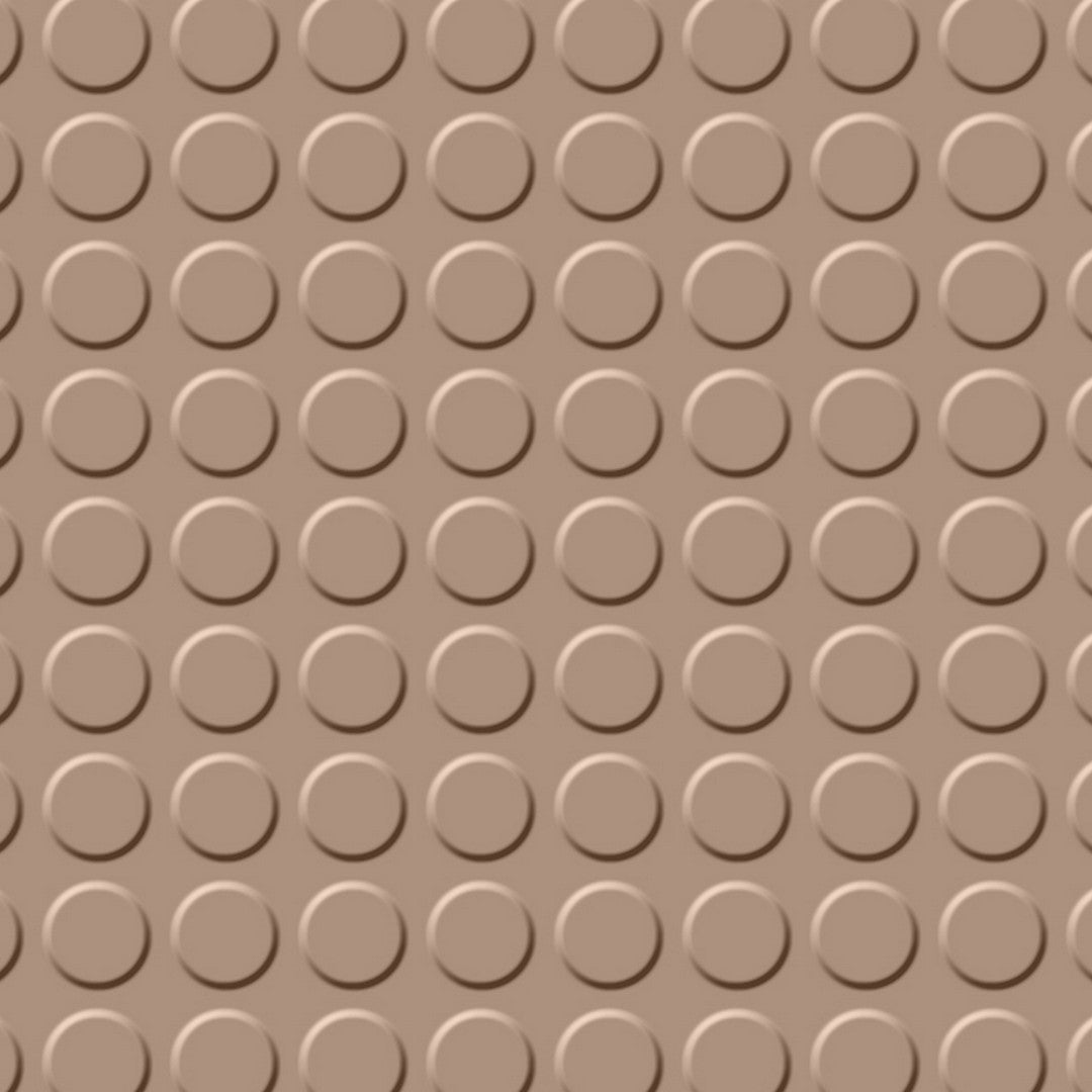 Flexco Flextones Radial High Profile 18" x 18" Rubber Tile