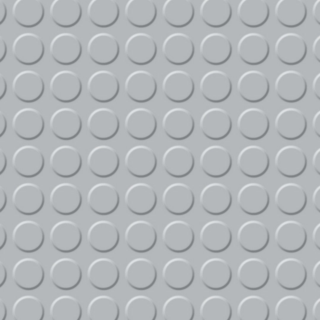 Flexco Flextones Radial High Profile 18" x 18" Rubber Tile