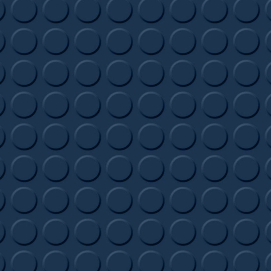 Flexco Flextones Radial High Profile 18" x 18" Rubber Tile