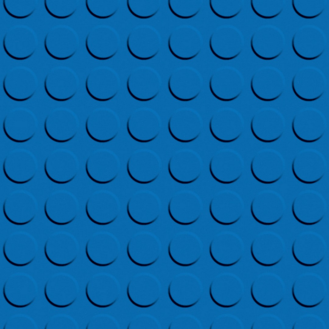 Flexco Flextones Radial High Profile 18" x 18" Rubber Tile