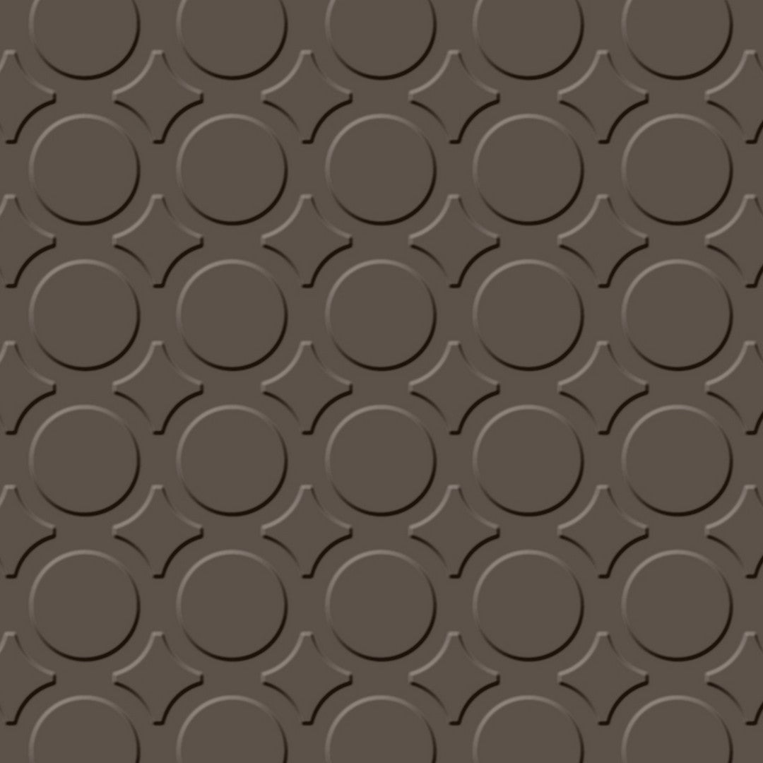 Flexco Flextones Radial III 18" x 18" Rubber Tile