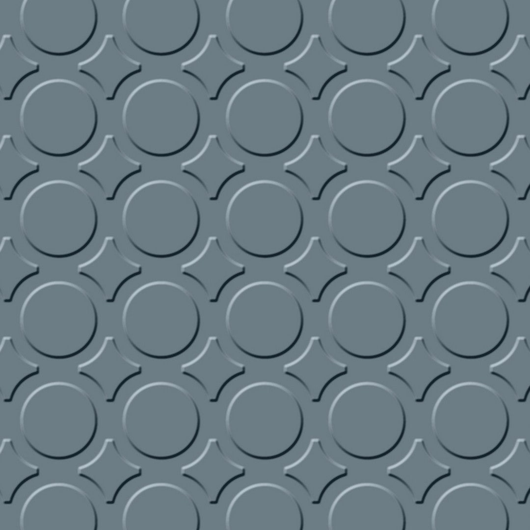 Flexco Flextones Radial III 18" x 18" Rubber Tile