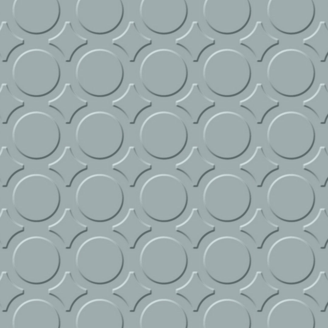 Flexco Flextones Radial III 18" x 18" Rubber Tile