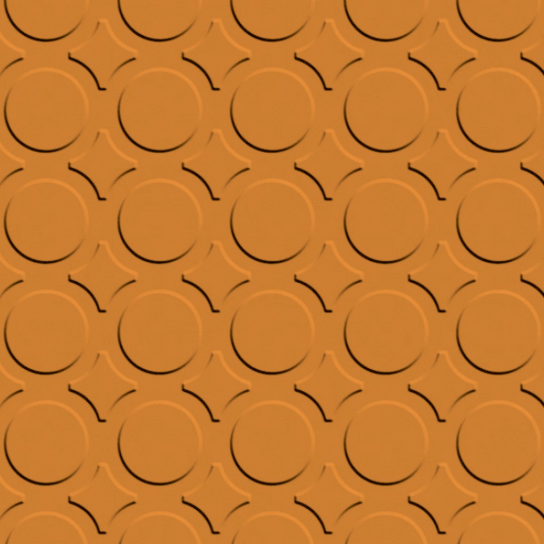 Flexco Flextones Radial III 18" x 18" Rubber Tile