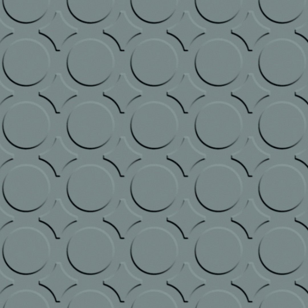 Flexco Flextones Radial III 18" x 18" Rubber Tile