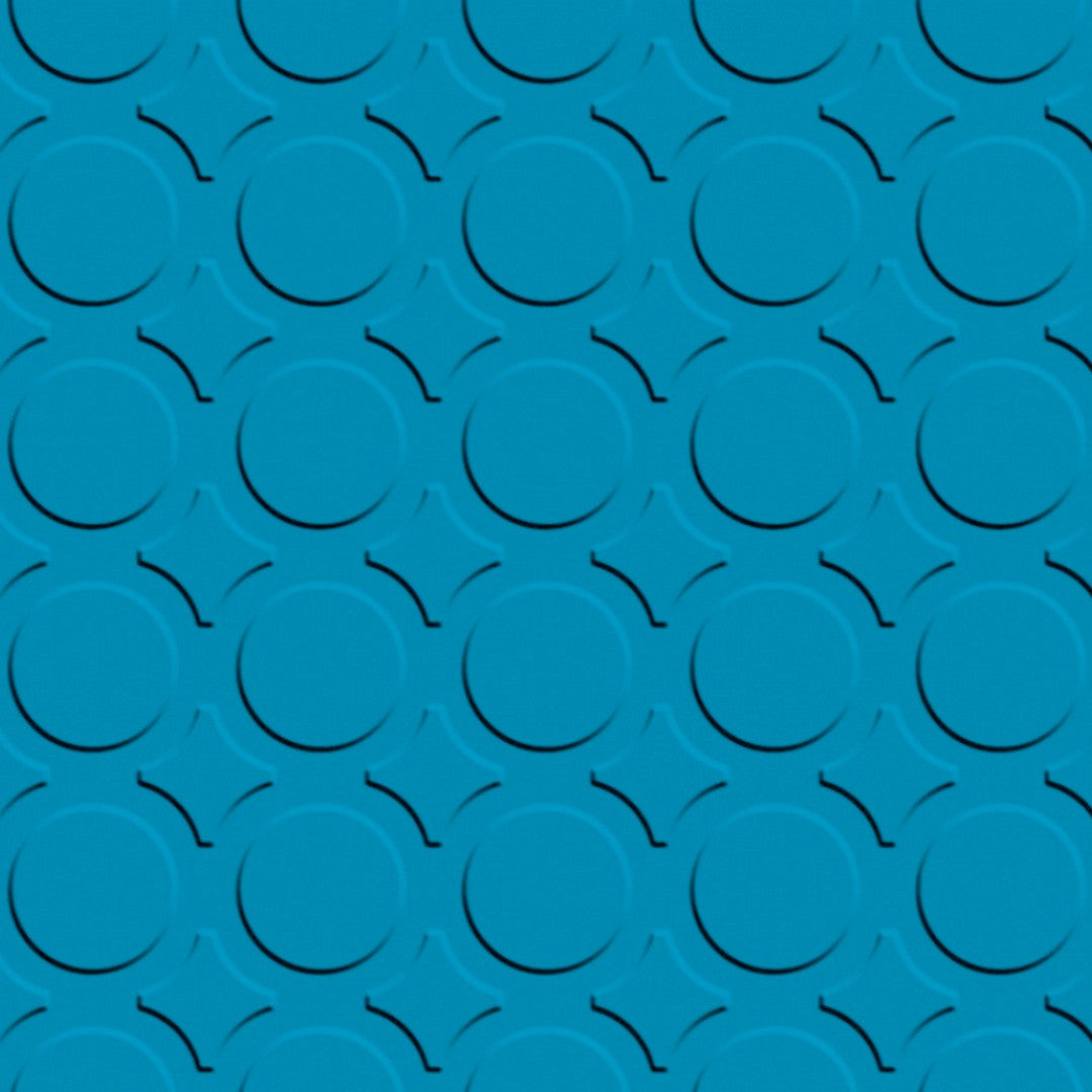 Flexco Flextones Radial III 18" x 18" Rubber Tile