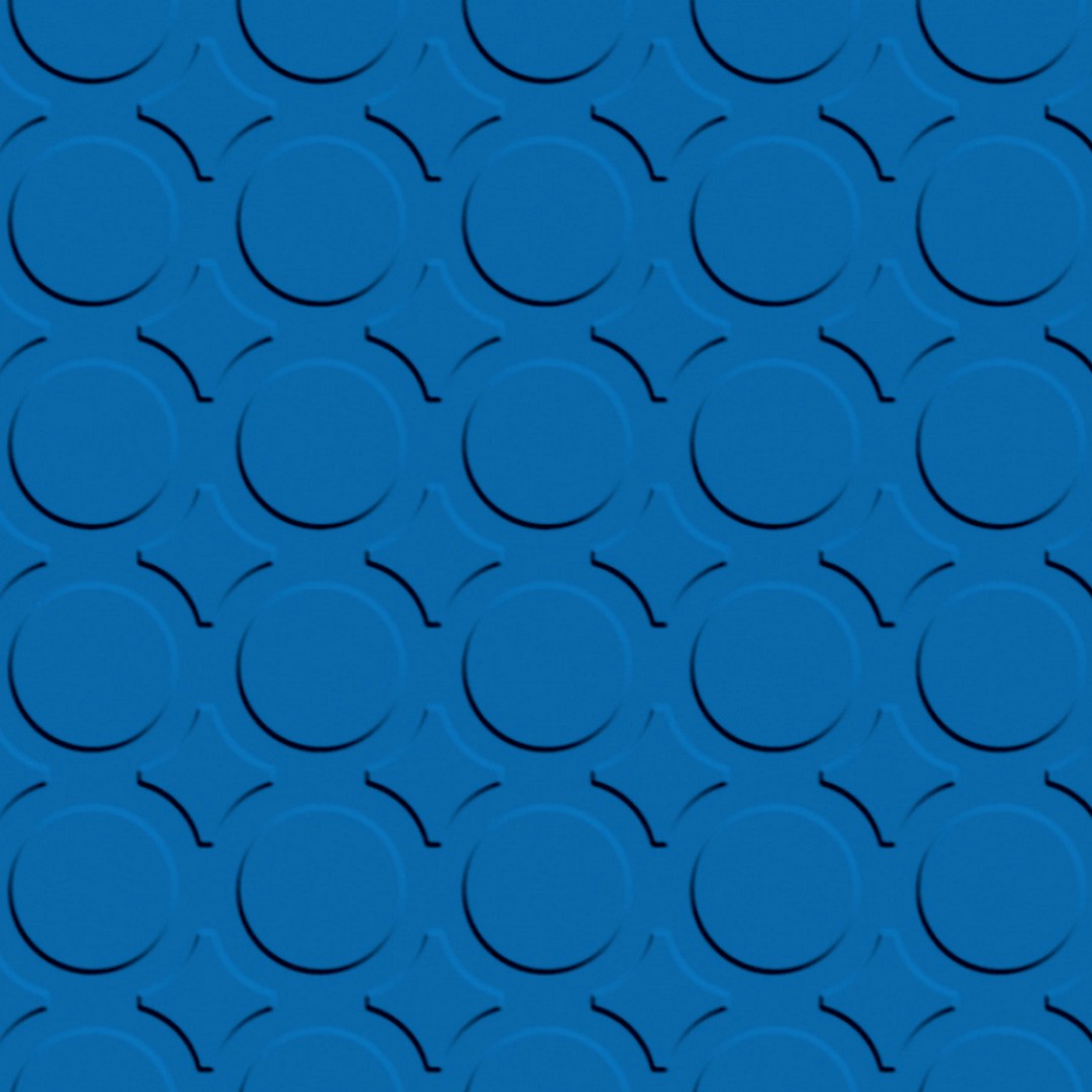 Flexco Flextones Radial III 18" x 18" Rubber Tile