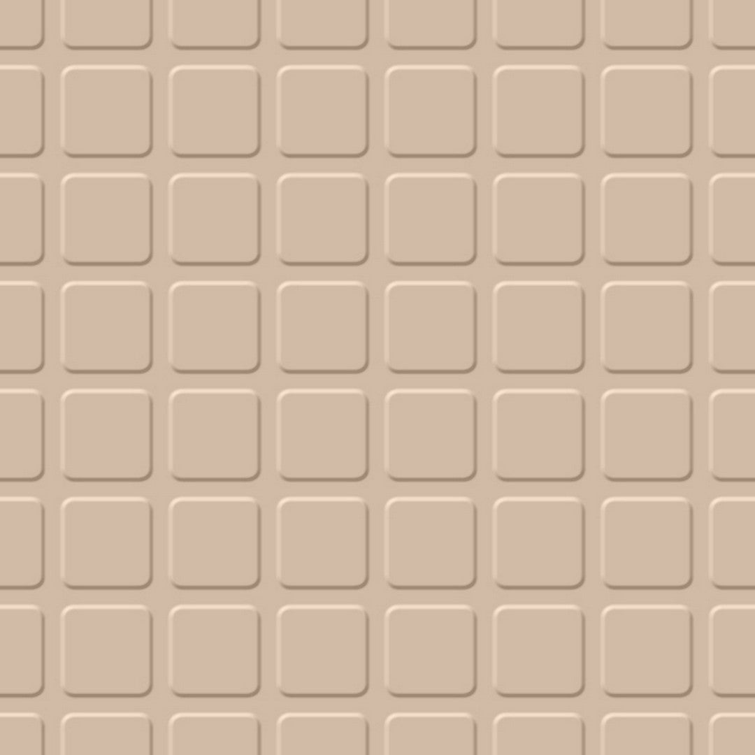 Flexco Flextones Square2 18" x 18" Rubber Tile