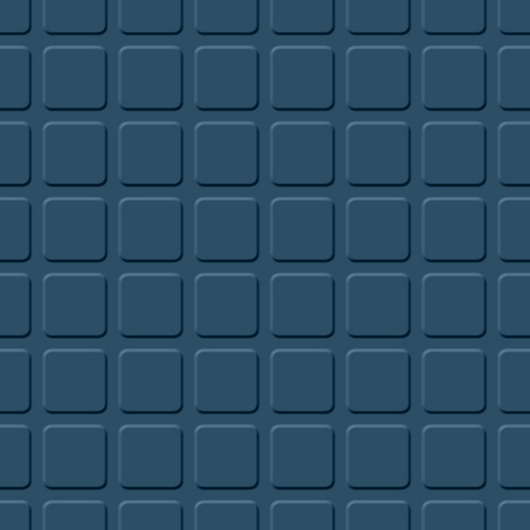 Flexco Flextones Square2 18" x 18" Rubber Tile