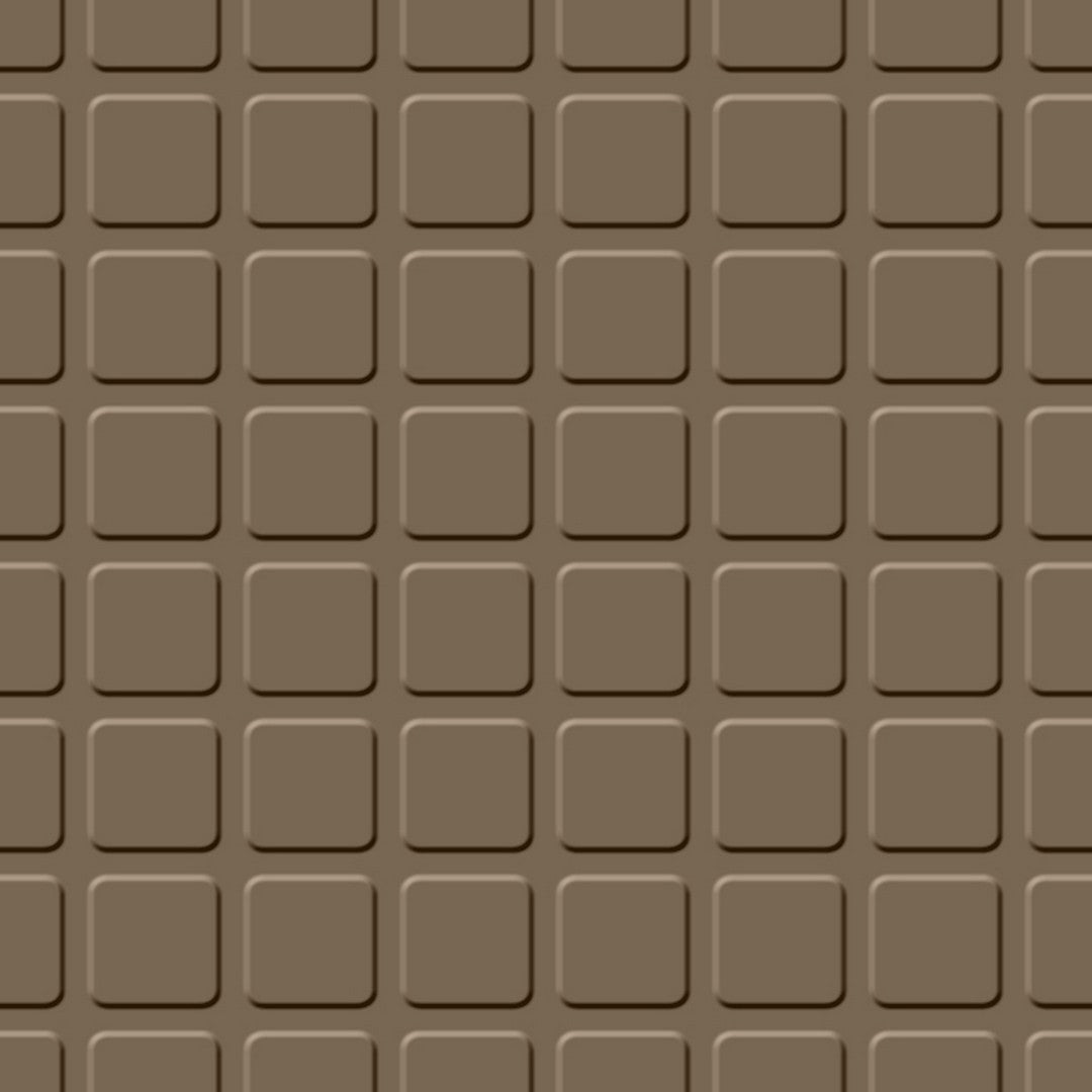 Flexco Flextones Square2 18" x 18" Rubber Tile