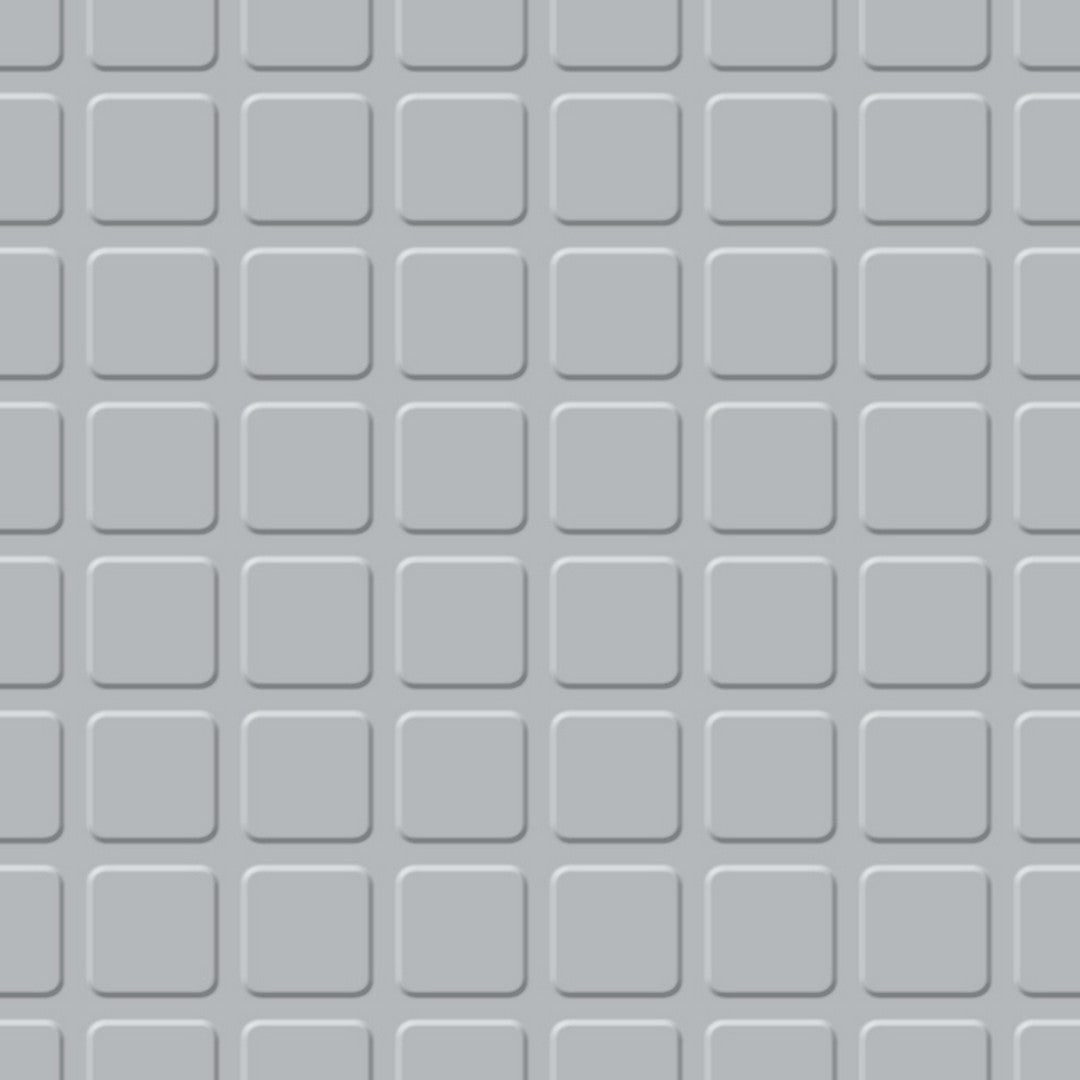 Flexco Flextones Square2 18" x 18" Rubber Tile