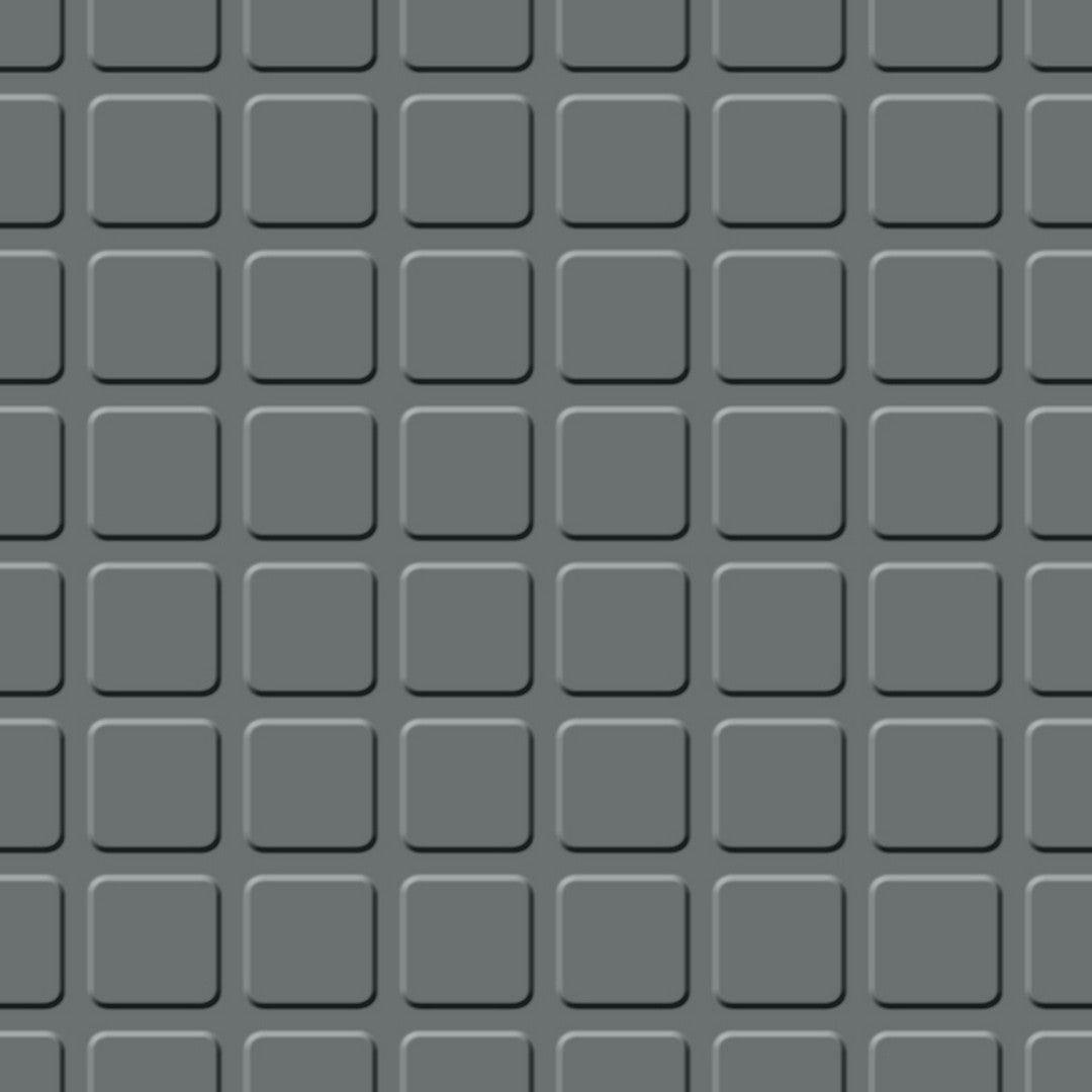 Flexco Flextones Square2 18" x 18" Rubber Tile