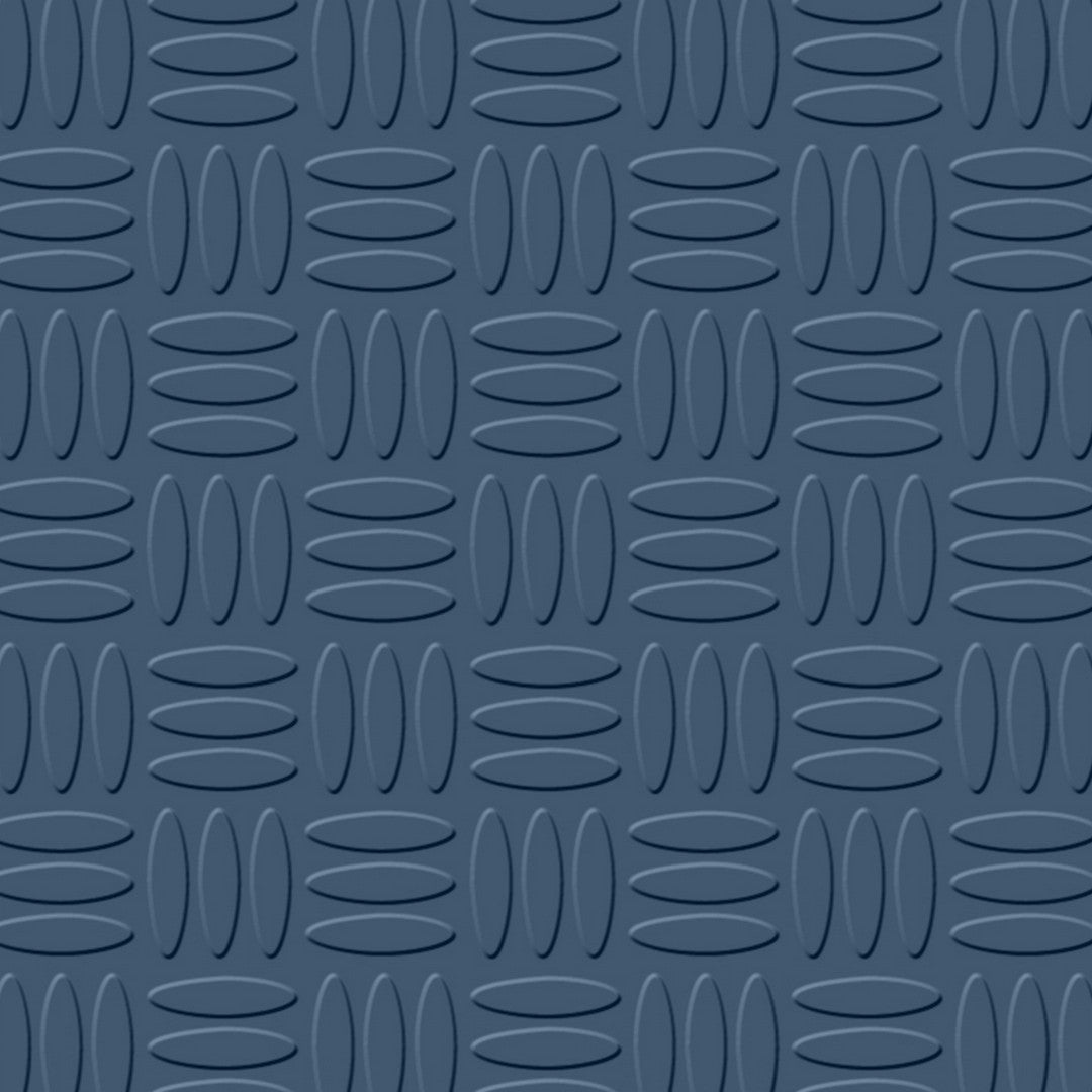 Flexco Flextones Weave 18" x 18" Rubber Tile