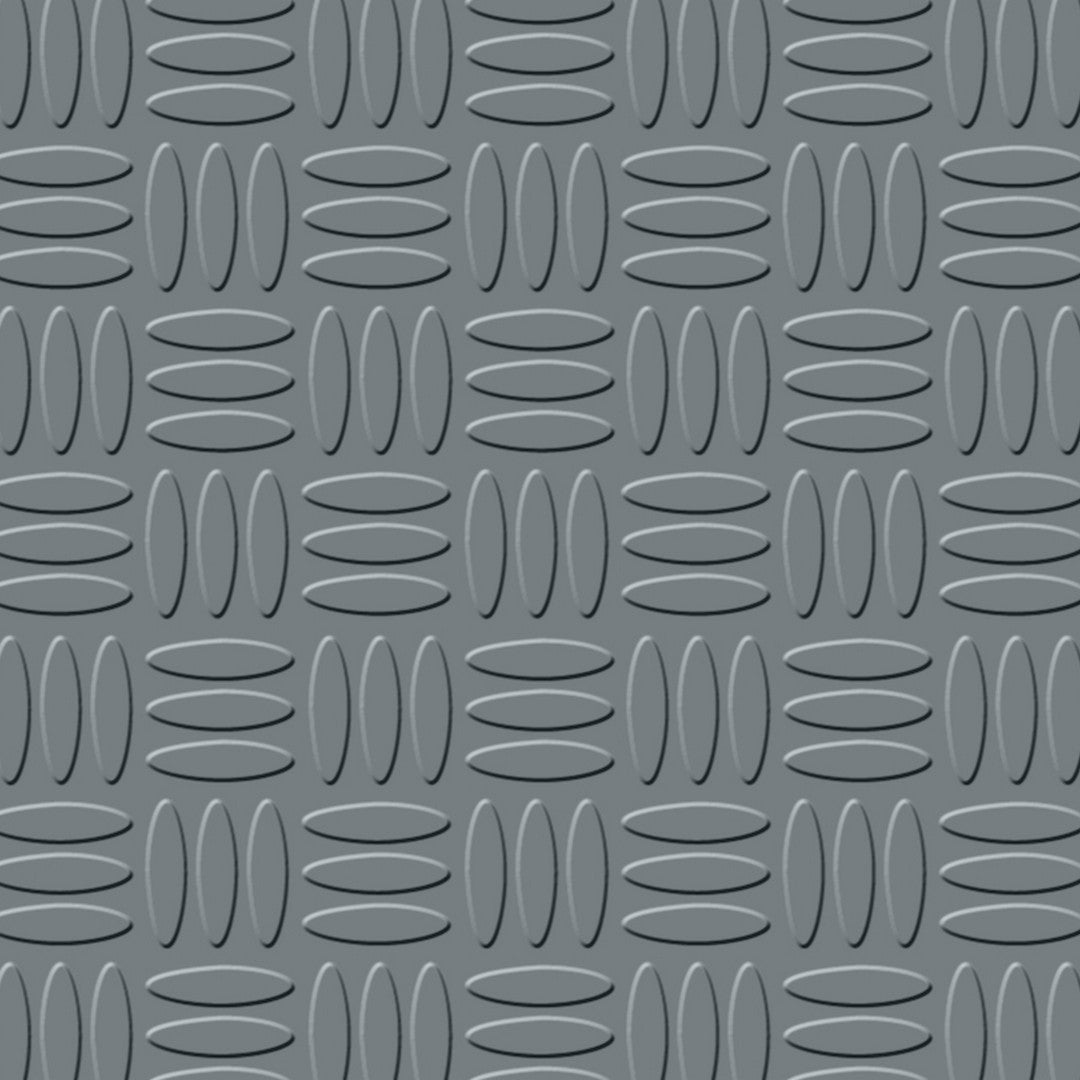 Flexco Flextones Weave 18" x 18" Rubber Tile