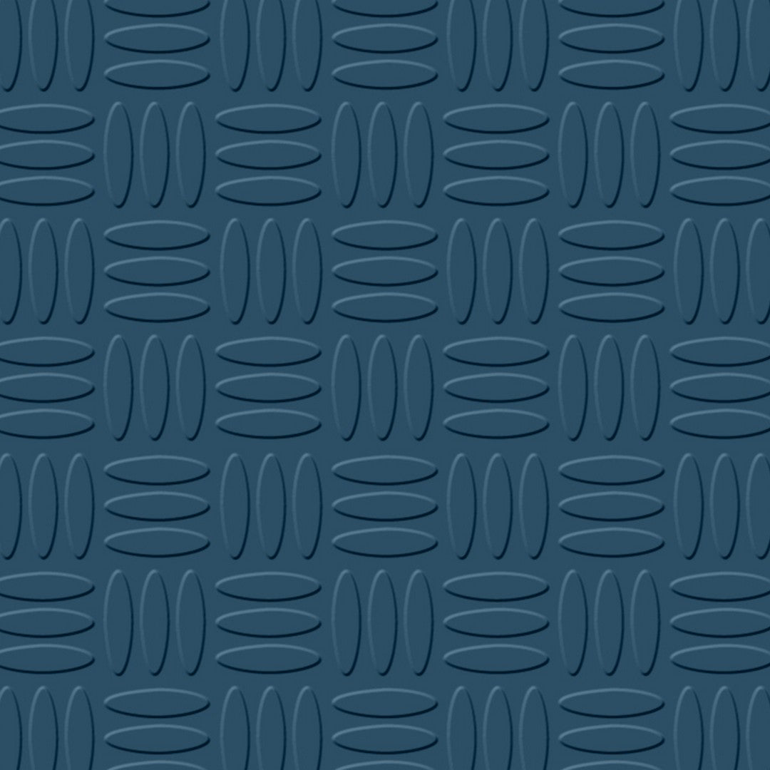 Flexco Flextones Weave 18" x 18" Rubber Tile