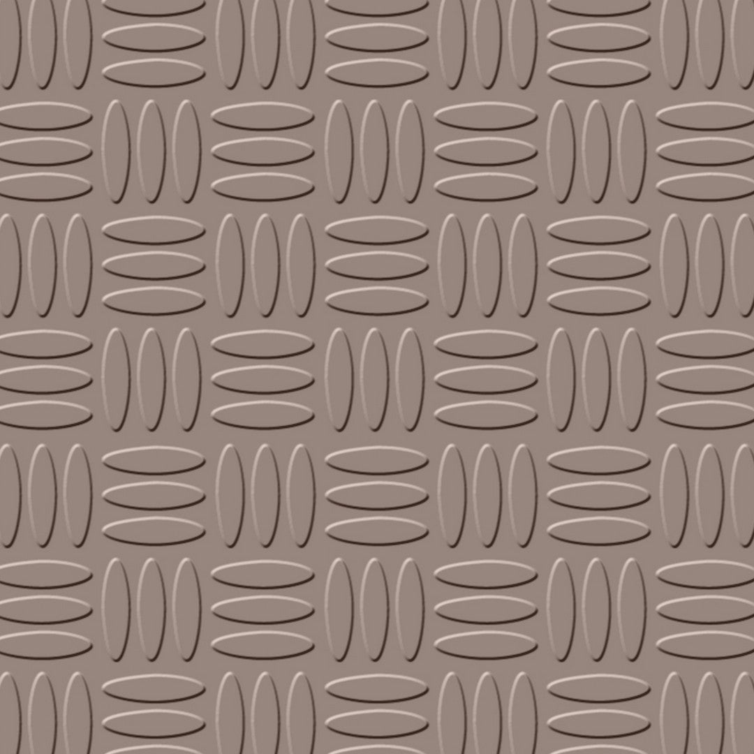 Flexco Flextones Weave 18" x 18" Rubber Tile