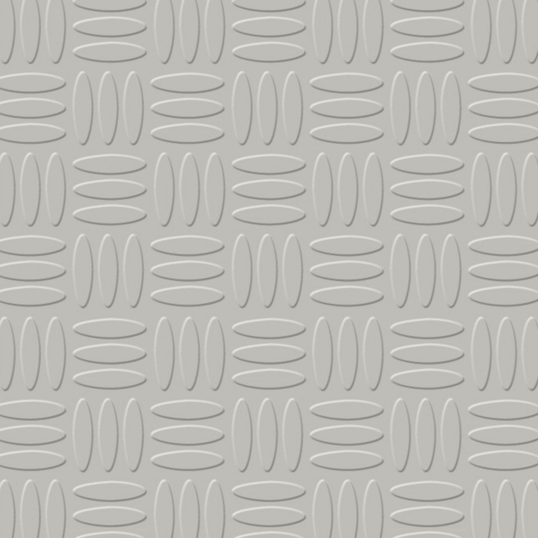 Flexco Flextones Weave 18" x 18" Rubber Tile