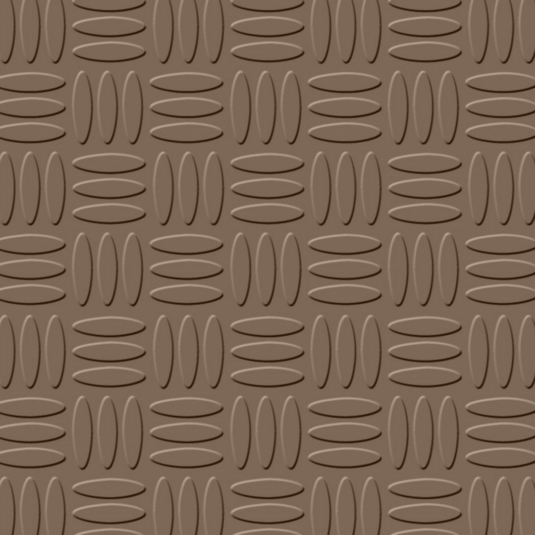 Flexco Flextones Weave 18" x 18" Rubber Tile