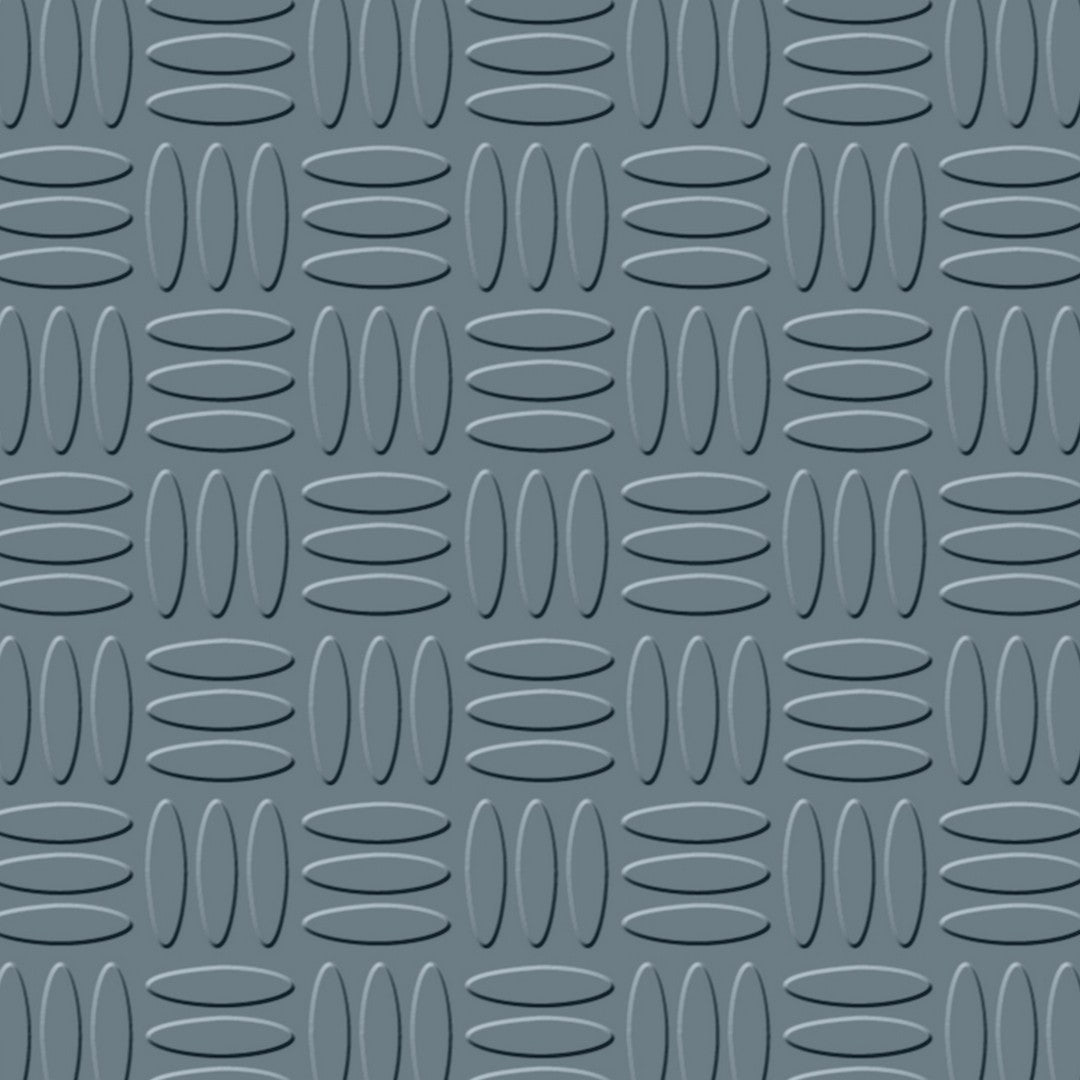 Flexco Flextones Weave 18" x 18" Rubber Tile