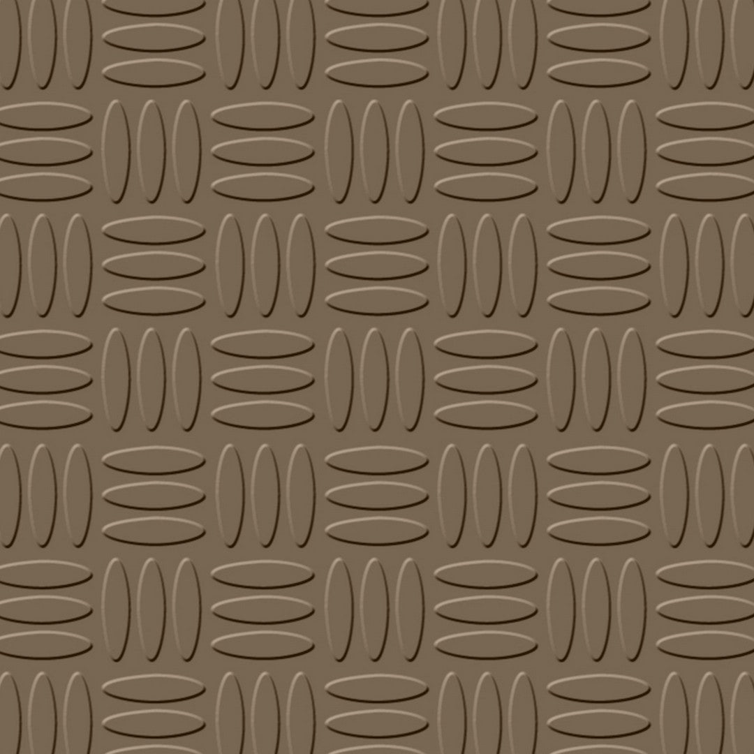 Flexco Flextones Weave 18" x 18" Rubber Tile