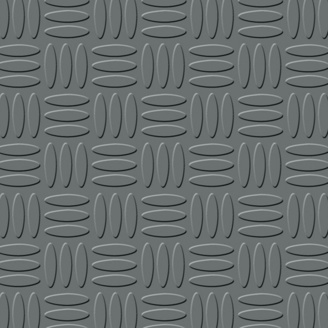 Flexco Flextones Weave 18" x 18" Rubber Tile