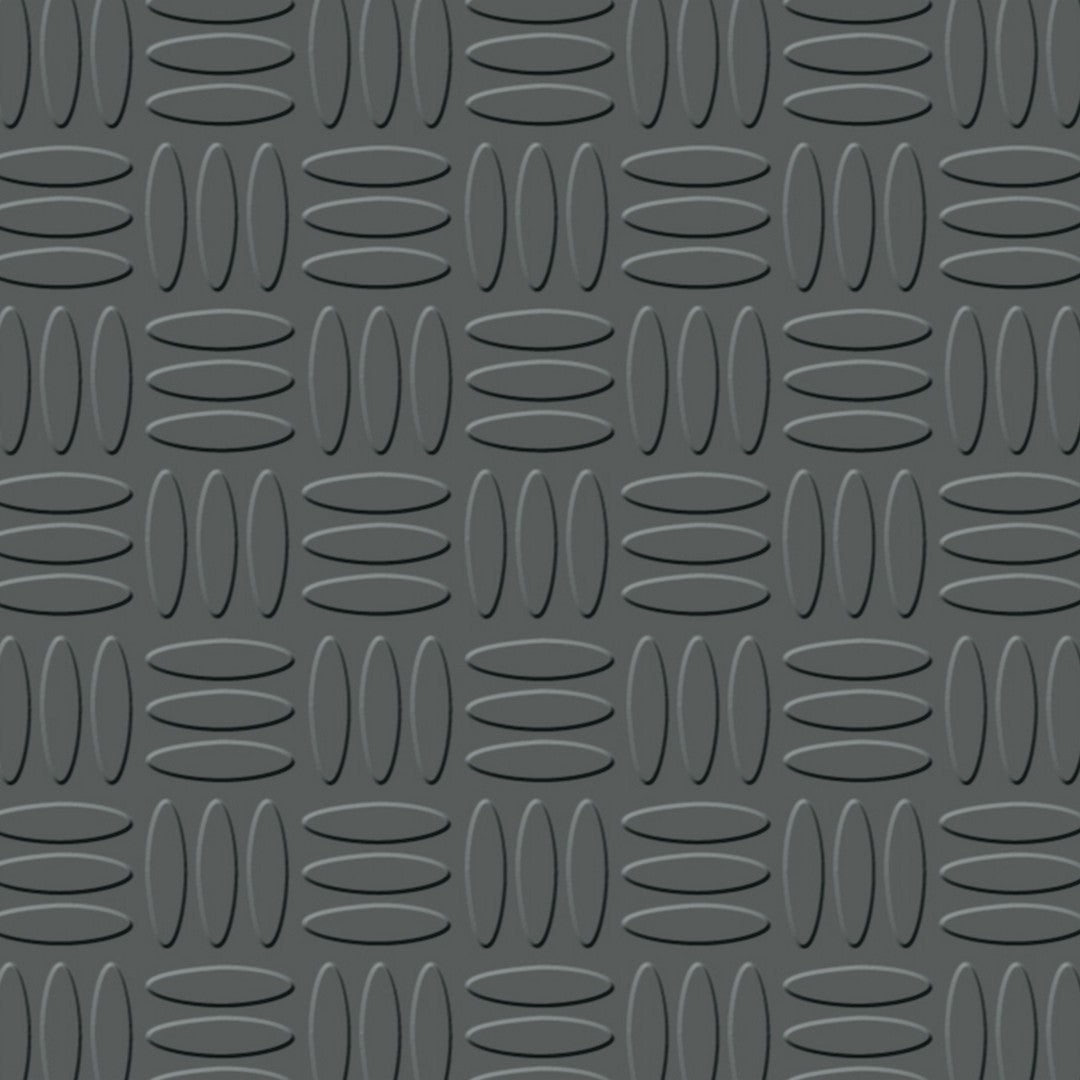 Flexco Flextones Weave 18" x 18" Rubber Tile