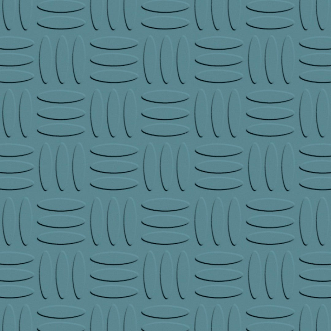 Flexco Flextones Weave 18" x 18" Rubber Tile