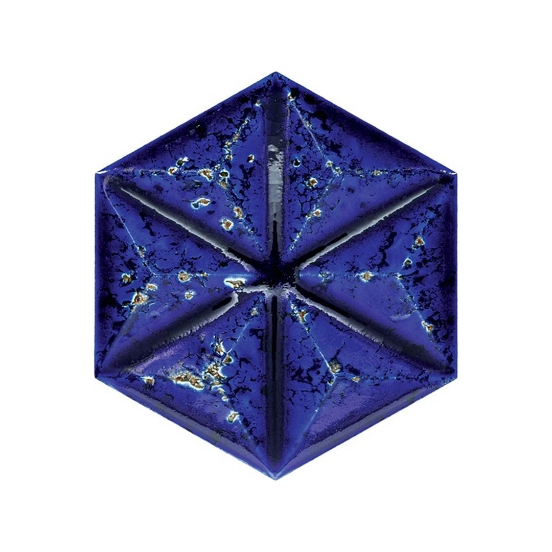 Daltile-Fyre-7-x-7-Glossy-Ceramic-3D-Hexagon-Wall-Tile-Emerald-Green