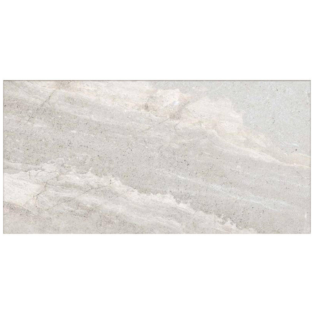 Happy Floors Flint 12" x 24" Rectified Natural Porcelain Tile