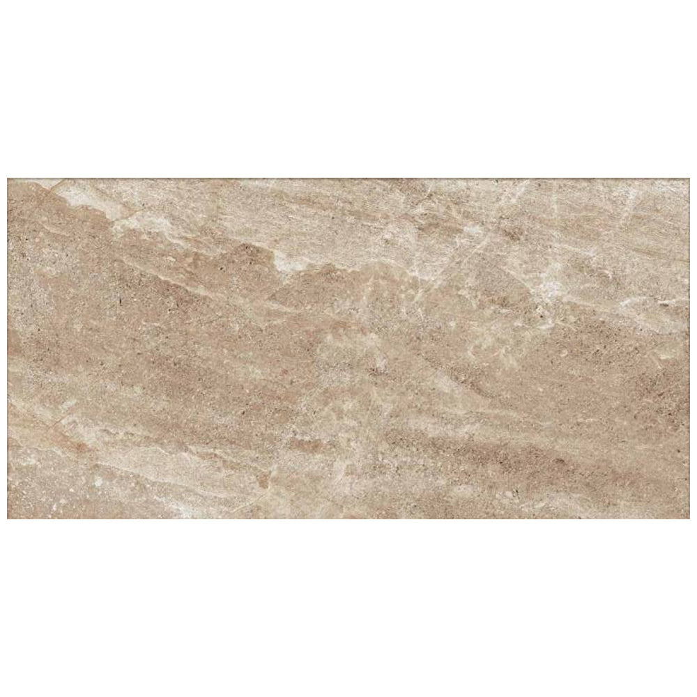 Happy Floors Flint 12" x 24" Rectified Natural Porcelain Tile