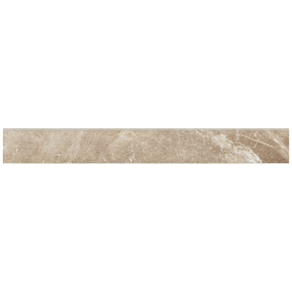 Happy Floors Flint 3" x 24" Rectified Natural Porcelain Bullnose