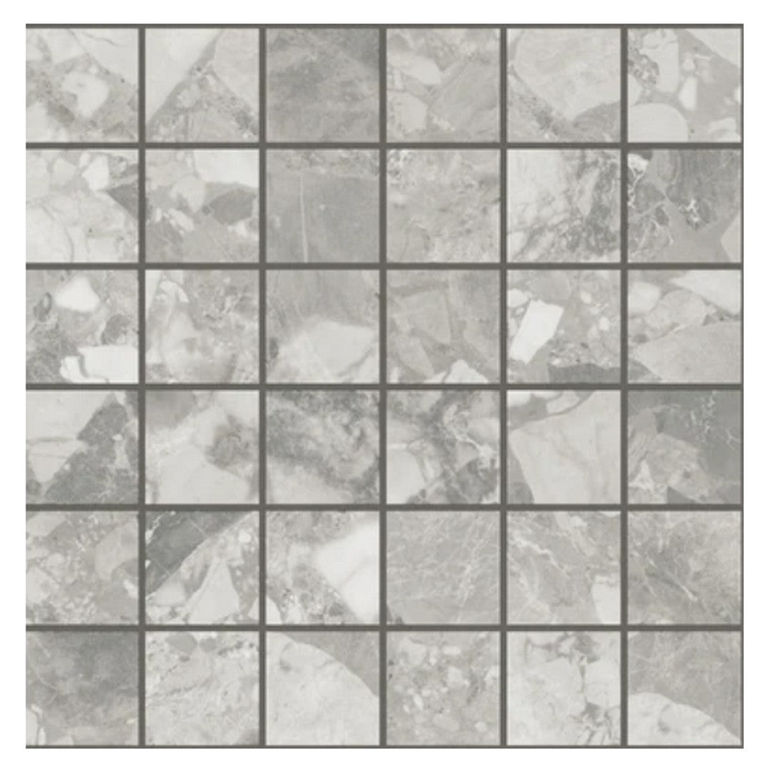 Del Conca USA Elements 12" x 12" Rectified Porcelain 1.4" Mosaic