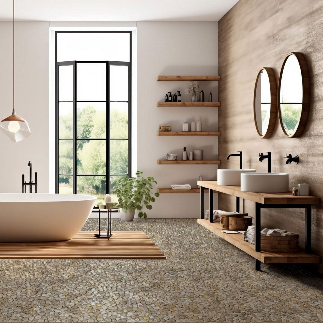 Bati-Orient-Bali-12-x-12-Polished-Pebble-Natural-Stone-Mosaic-White