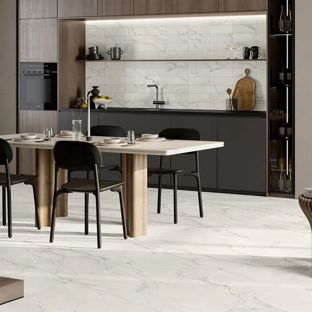 Del-Conca-USA-Eden-24"-x-48"-Rectified-Porcelain-Tile-Bianco-Lasa