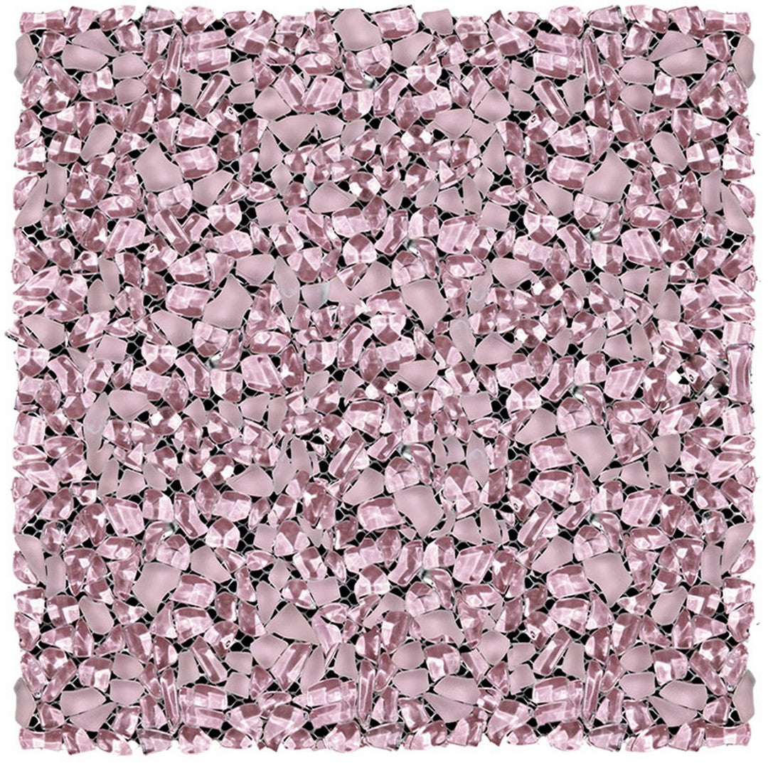 MiR Gems 11.2" x 11.2" Glass Pebble Mosaic