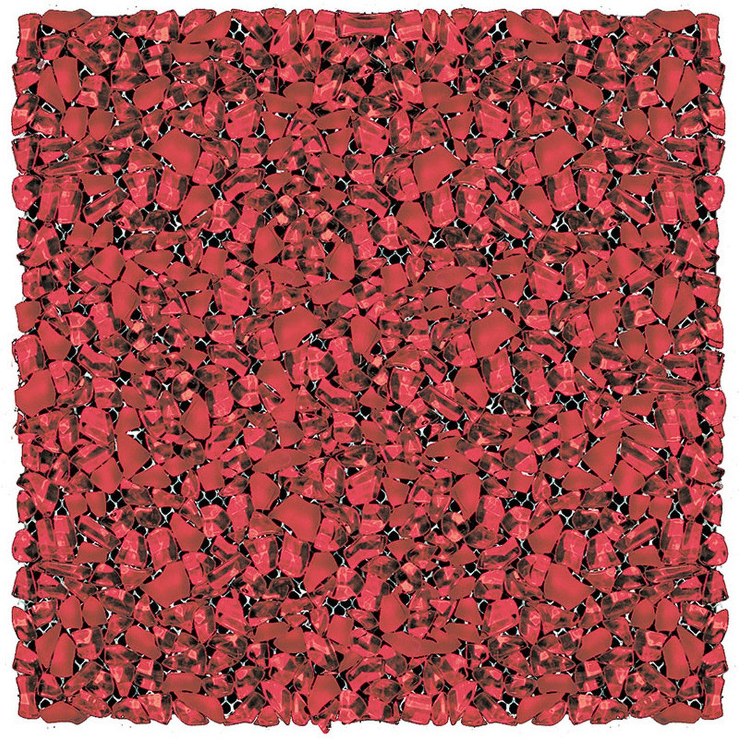 MiR Gems 11.2" x 11.2" Glass Pebble Mosaic