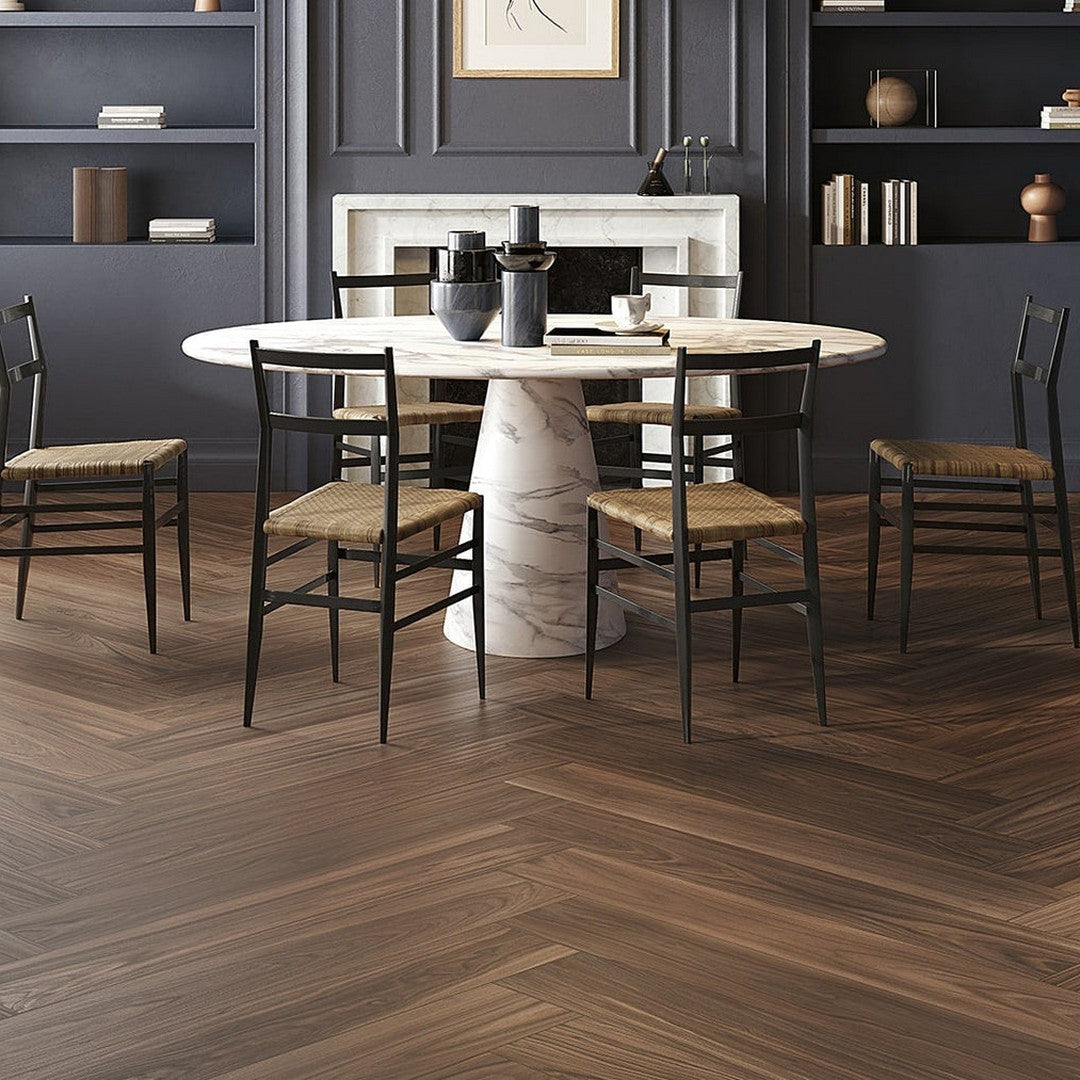 Del-Conca-USA-Woodland-8-x-48-Glazed-Rectified-Porcelain-Plank-Walnut