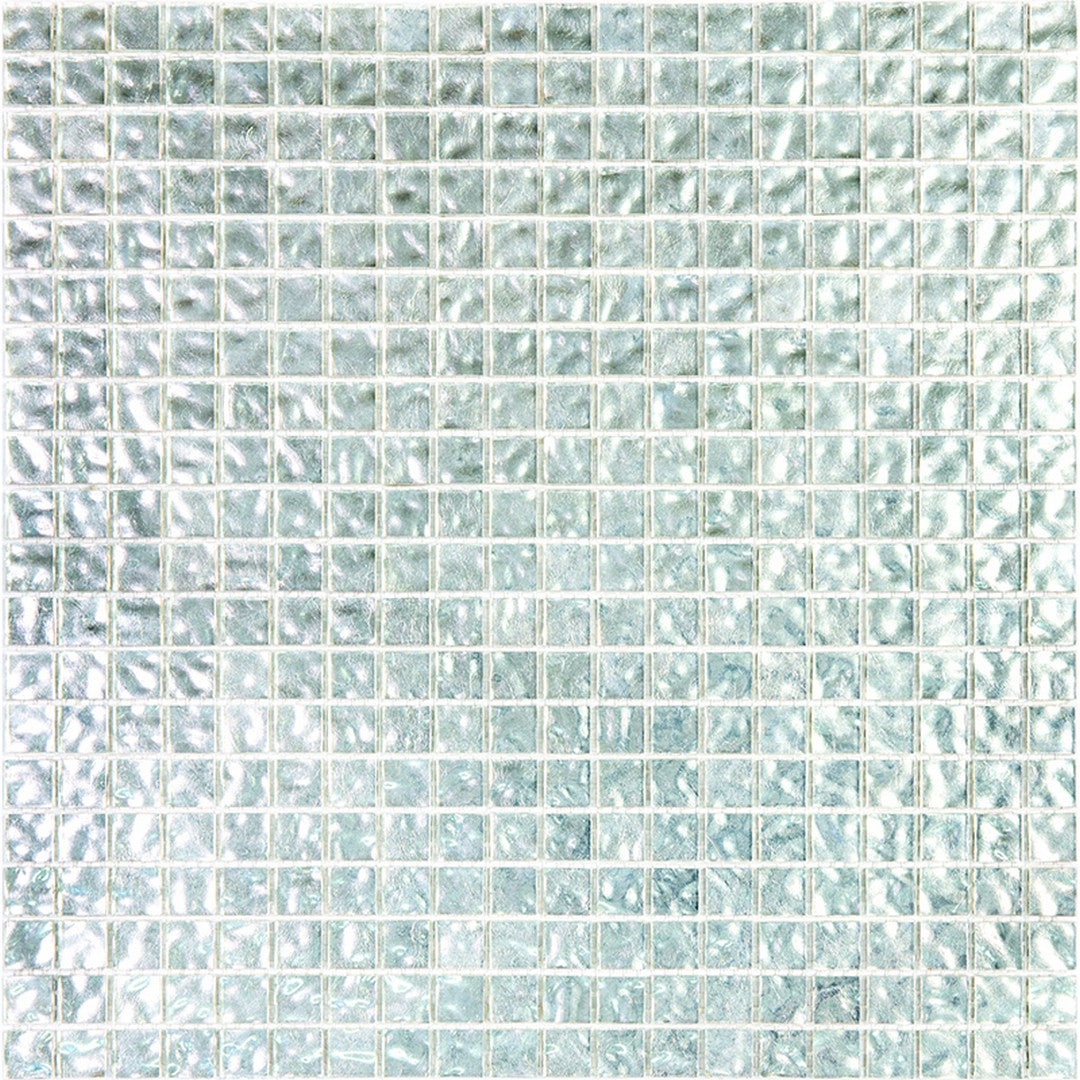 Mir Alma Aurum Gold GMC 11.6" x 11.6" Glass Deco 0.6" Mosaic