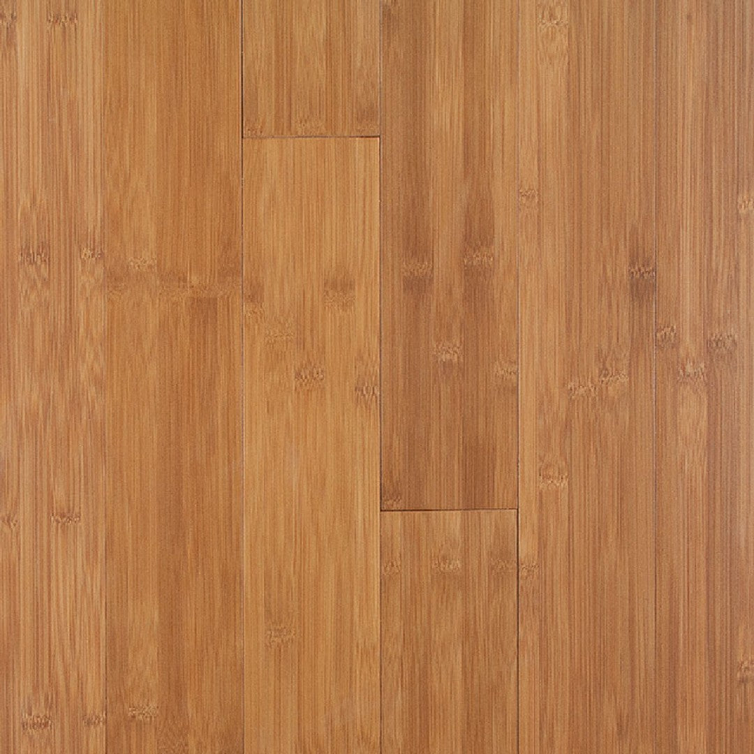 Hawa Solid Bamboo Horizontal 3.75" x 37.88" Matte Bamboo Plank