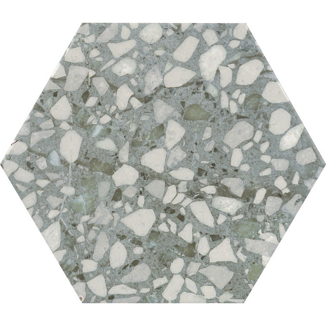 MiR Hexa 9.05" x 10.63" Pressed Matte Porcelain Tile