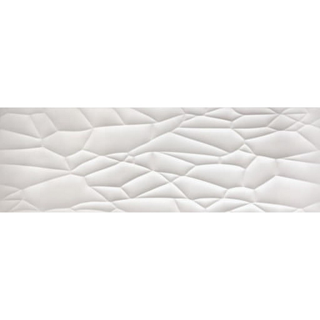 Happy Floors Glaciar 12" x 36" Rectified Natural Ceramic Decor Wall Tile