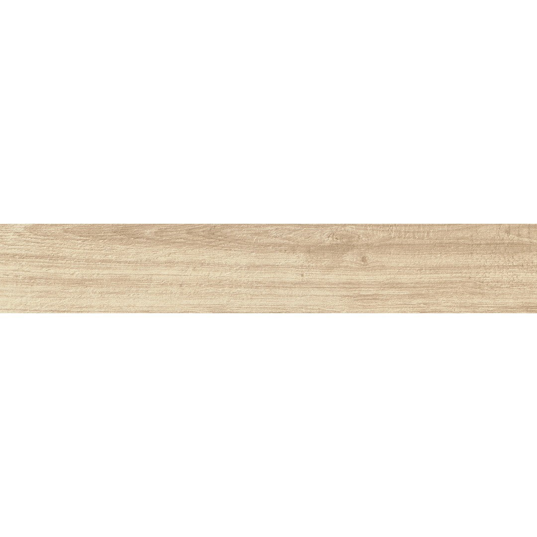 Happy Floors Acorn 4" x 24" Rectified Natural Porcelain Plank