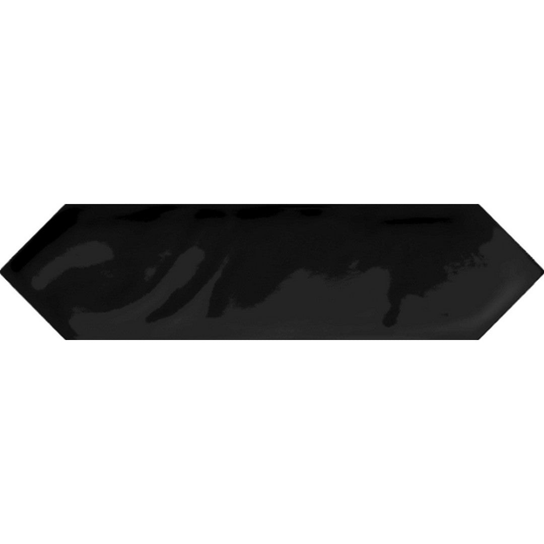 Happy Floors Monochrome 3" x 12" Pressed Glossy Ceramic Picket Wall Tile (Sale)