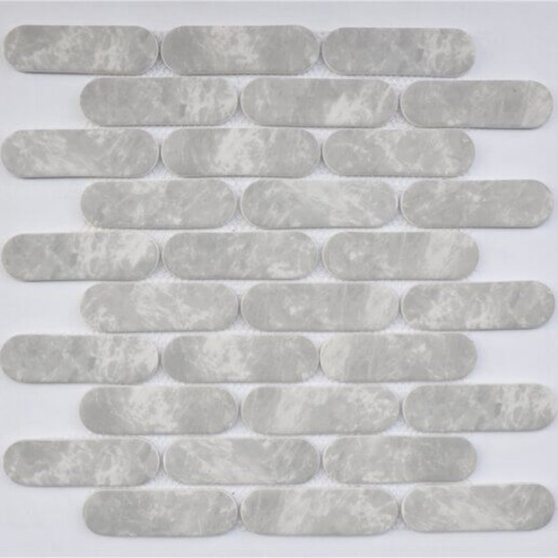 Happy Floors Endura 11.8" x 12.5" Capsule Recycled Glass Mosaic