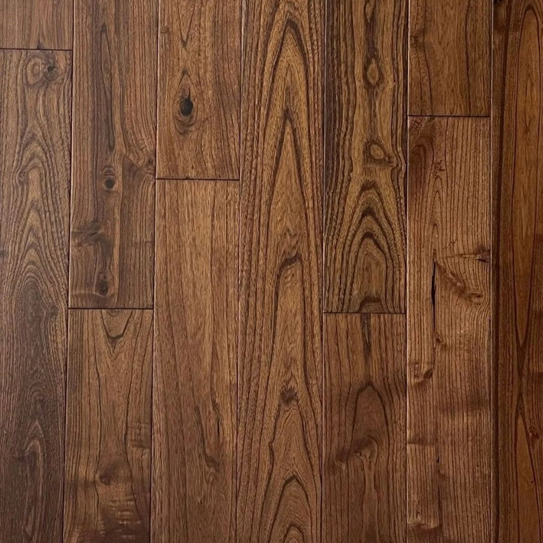 Hawa Locust 4.25" Hand-Scraped Solid Hardwood Plank