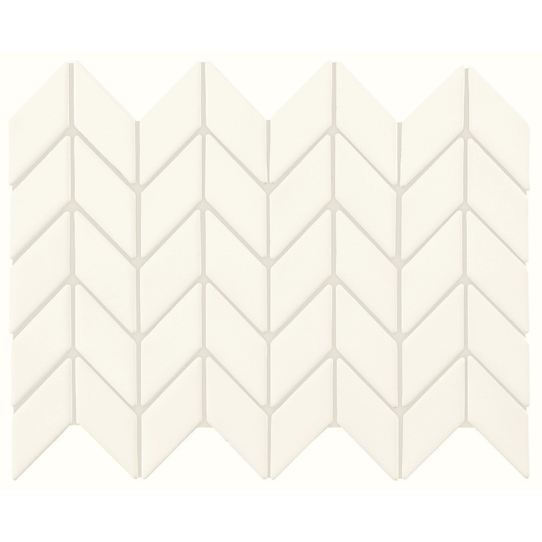 Crossville Handwritten 12" x 12" Gloss Ceramic Diamond Mosaic